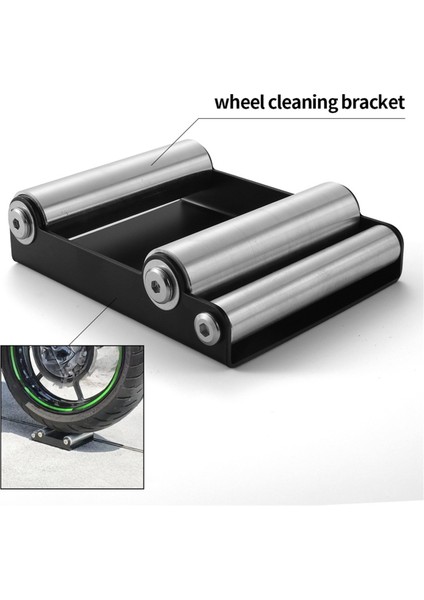 Evrensel Motosiklet Lastik Temizleme Standı Lastik Yıkama Braketi Taşınabilir Zincir Temizleme Silindiri Rampa Kaldırma Standı (Yurt Dışından) fiyatları