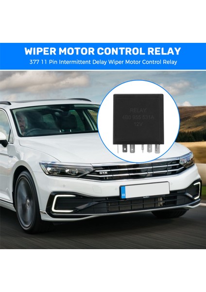 Golf, Passat, Jetta ve Audi A4 Için 377 11 Pin Aralıklı Gecikmeli Silecek Motoru Kontrol Rölesi 4B0955 531A 4B0955531A (Yurt Dışından) fırsatları