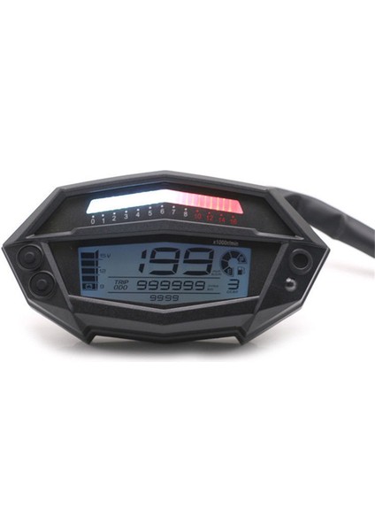 Kawasaki Z1000 Için Sensörsüz Motosiklet LCD Hız Göstergesi Ayarlanabilir Renkli Takometre Göstergesi (Yurt Dışından) modelleri