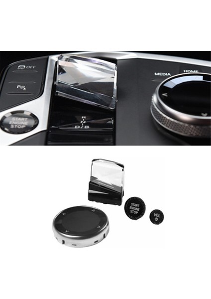 Bmw 3 Serisi G20 2023+ Lhd Için Araba Kristal Vites Topuzu Vites Değiştirme Küreği Motor Çalıştırma Anahtarı Düğmesi (Yurt Dışından) fiyatları