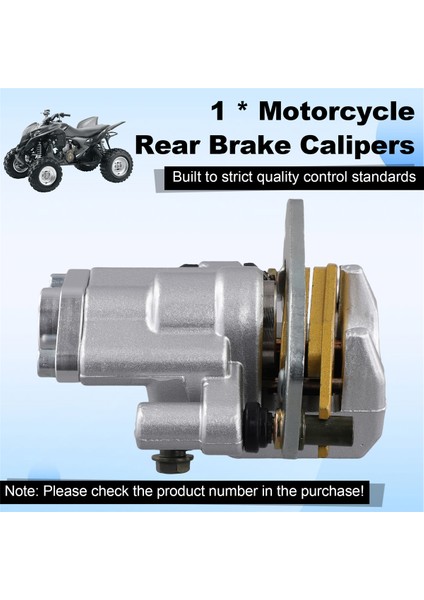 Yamaha Atv Raptor 700 700R YFM700 2006-2012 Için Motosiklet Arka Fren Kaliperleri Disk Fren Tampon Kaliperi (Yurt Dışından) indirimleri