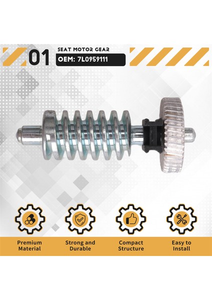 Vw Touareg 2008 2009 2010 Audi A4 B6 B7 A6 C6 Q7 Sol Cayenne Koltuk Yükseklik Ayarı Motor Tekerlek Dişli Dişleri 7L0959111 (Yurt Dışından) fırsatları