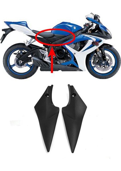 Suzuki GSXR600 Için Motosiklet Benzin Deposu Yan Kapak Paneli Kaplaması (Yurt Dışından) modelleri