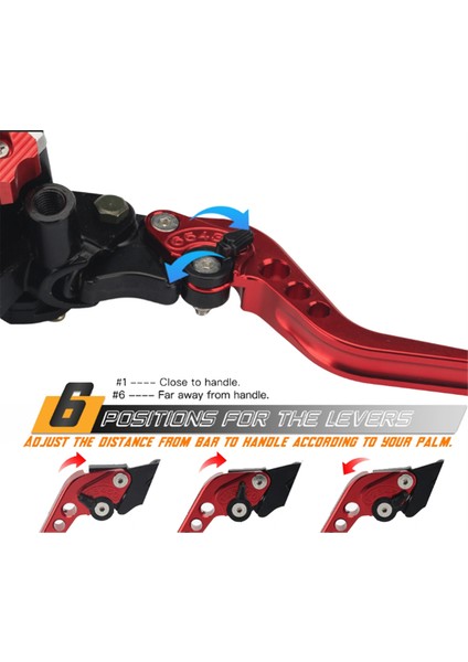 Motosiklet Gidon Ana Silindir Kolları 22MM (Yurt Dışından) indirimleri