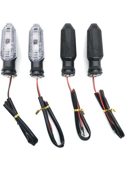 Honda CB125R CB250R CB300R CB650R CBR650R ADV150 ADV350 Füme Motosiklet Sinyal Lambası Yanıp Sönüyor (Yurt Dışından) indirimleri