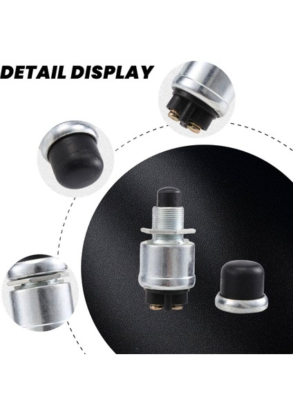 Ağır Hizmet Tipi Su Geçirmez Araba Tekne Kornası Motor Çalıştırma Anlık Anahtarı Basmalı Düğme (Yurt Dışından) indirimleri