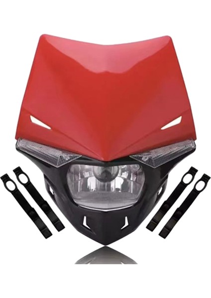 Ktm Exc Sx Sxf Exc Mx Smr Kırmızı Için Kirli Motosiklet Far Kapağı (Yurt Dışından)