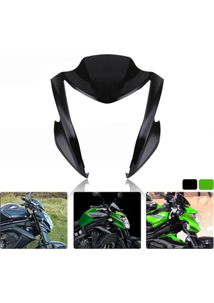 Motosiklet Siyah Ön Far Ön Üst Kaplama Destek Braketi (Yurt Dışından) fırsatları