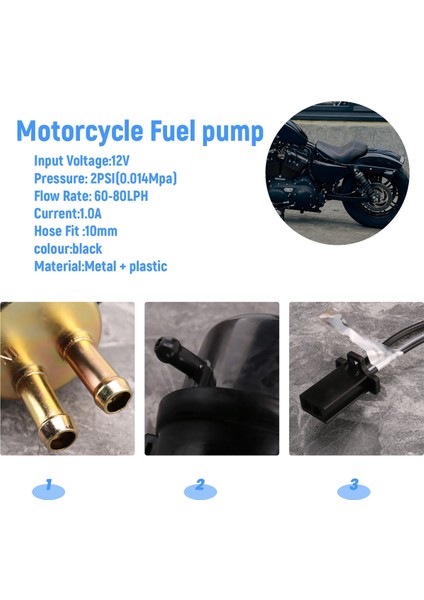 Honda Steed 400 NV600 NV750 C2 Shadow VT750 C2/c3/cd Ace Deluxe VT600 600 VLX600 Için Motosiklet Yakıt Pompası (Yurt Dışından) fırsatları