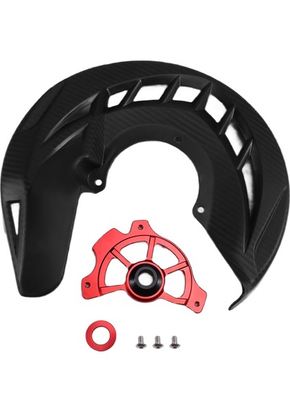 Honda RF250L 2017-2022 CRF300L2021-2023 Için Motosiklet Ön Disk Fren Kılıfı 17MM Fren Koruyucu Disk Siyah (Yurt Dışından)