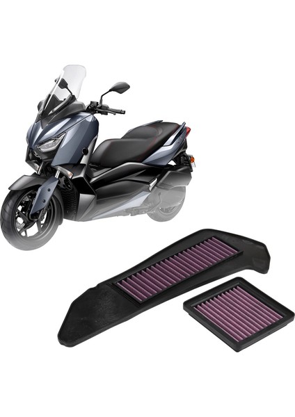 Yamaha XMAX250 XMAX300 2017-21 Için Motosiklet Hava Filtresi Hava Temizleyici (Yurt Dışından) modelleri