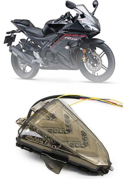 Yamaha Yzf R15 2014-2016 Motosiklet Mavi Işık LED Arka Lambası (Yurt Dışından) fiyatları