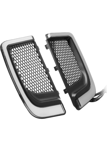 Harley Için Motosiklet Dönüş Sinyal Lambası Bacak Koruma Lambası LED Çalışıyor (Yurt Dışından)