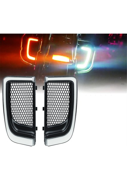 Harley Için Motosiklet Dönüş Sinyal Lambası Bacak Koruma Lambası LED Çalışıyor (Yurt Dışından) modelleri