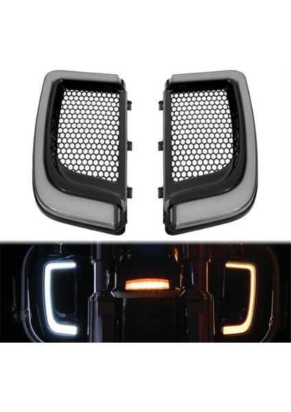 Harley Için Motosiklet Dönüş Sinyal Lambası Bacak Koruma Lambası LED Çalışıyor (Yurt Dışından) fırsatları