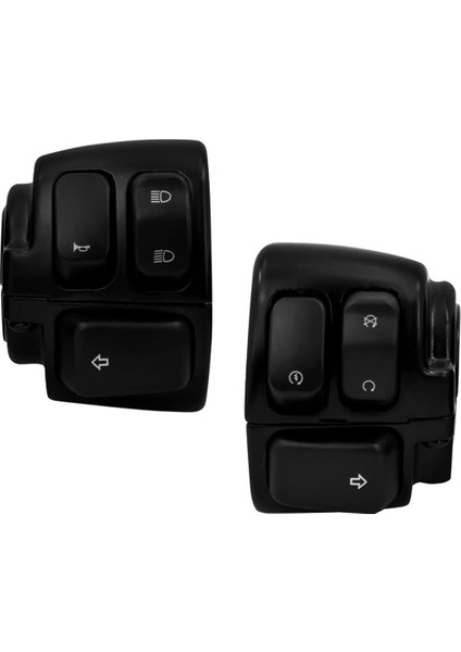 Motosiklet 1 Inç Gidon Anahtarları Kontrol ve Kablolama Demeti 1996-2012 Harley Softail Dyna Sportster V-Rod, 1 Çift (Yurt Dışından)