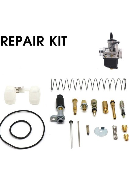 Dellorto Karbüratör Için Motosiklet Karbüratör Tamir Takımı Phbe Phbh Phbl Şamandıra, Sürgü Geri Dönüş Yayı, Jikle, Iğne, Rölanti Takımı (Yurt Dışından) fiyatları