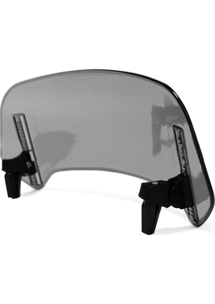 Bmw Kawasakı Yamaha Honda Suzukı Için 36X14CM Motosiklet Ön Camı Gri Uzatma Ayarlanabilir Spoiler Deflektörü (Yurt Dışından)
