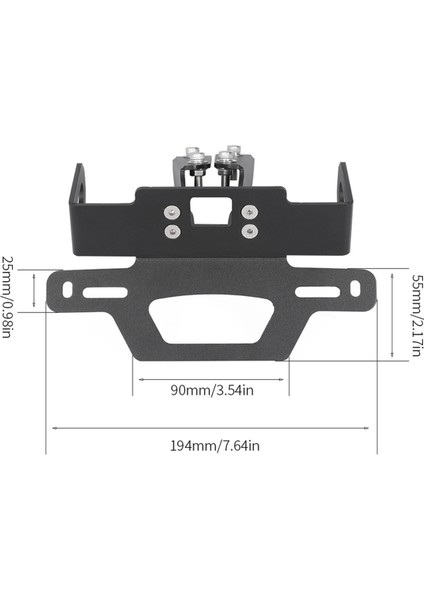 Honda Hornet 750 500 CB750 CB500 Için Motosiklet Plaka Braketi (Yurt Dışından) fırsatları