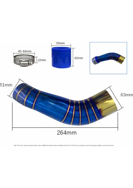 Motosiklet Yamaha Xmax 300 2017-2021 Için Hava Filtresi Giriş Borusunu Değiştirin Giriş Borusu Paslanmaz Çelik Mavi Kuyruk Altın (Yurt Dışından) fiyatları