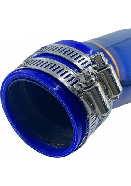 Motosiklet Yamaha Xmax 300 2017-2021 Için Hava Filtresi Giriş Borusunu Değiştirin Giriş Borusu Paslanmaz Çelik Mavi Kuyruk Altın (Yurt Dışından) modelleri