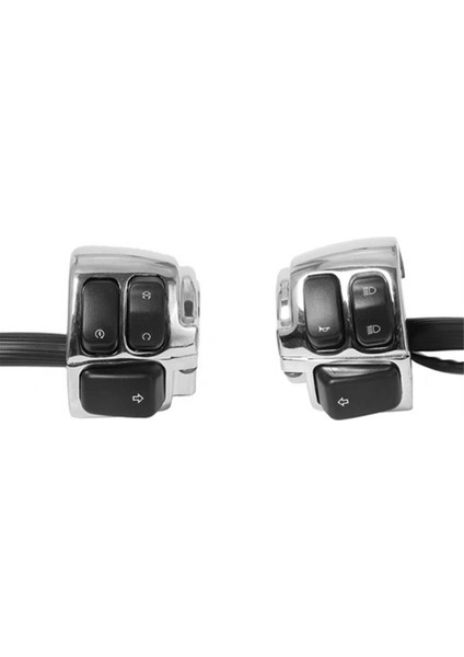 Motosiklet Gidon Dönüş Sinyali Kontrol Anahtarı 25MM Gidon Anahtarı Harley XL883 Sportster Dyna V-Rod Softail (Yurt Dışından) modelleri