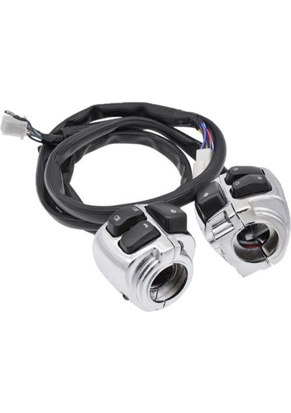 Motosiklet Gidon Dönüş Sinyali Kontrol Anahtarı 25MM Gidon Anahtarı Harley XL883 Sportster Dyna V-Rod Softail (Yurt Dışından) fırsatları