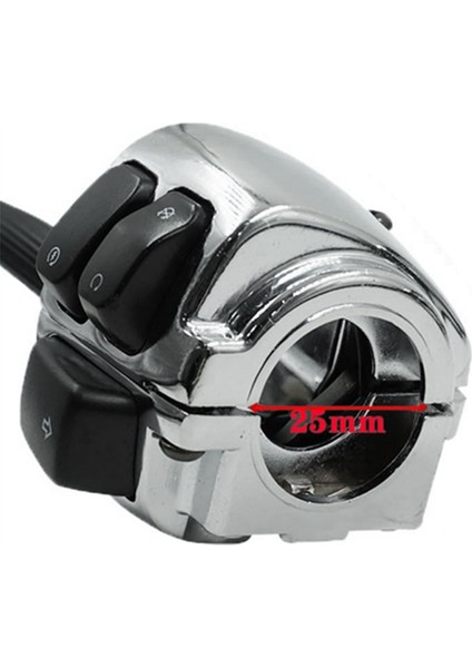 Motosiklet Gidon Dönüş Sinyali Kontrol Anahtarı 25MM Gidon Anahtarı Harley XL883 Sportster Dyna V-Rod Softail (Yurt Dışından) indirimleri