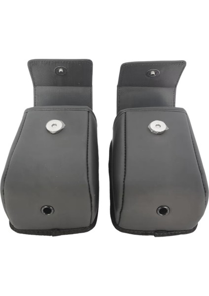 1 Çift Motosiklet Saklama Poşetleri Honda Goldwing 1800 GL1800BD 2018-UP Pu Deri Saklama Poşetleri Için Yan Cep (Yurt Dışından)