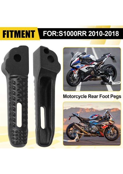 Bmw S1000RR 2010-2018 Motosiklet Aksesuarları Için Motosiklet Arka Ayak Mandalları Pedal Ayak Dayama Desteği Braket Takımı (Yurt Dışından) indirimleri