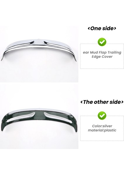 2007-2016 Flstf Softail Fatboy Için Motosiklet Krom Arka Çamurluk Arka Kenar Kapağı Çamurluk Genişletme Ucu (Yurt Dışından) fırsatları