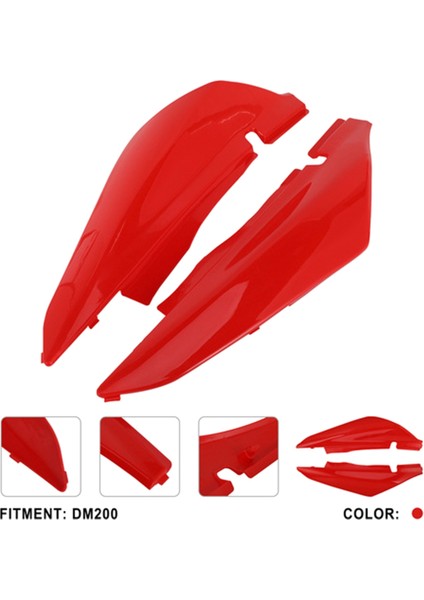 Arka Yan Panel Motosiklet Çamurluk Çamurluk Kaplama Gövde Çamurluk Italika DM200 Için Yedek Aksesuar (Yurt Dışından) modelleri