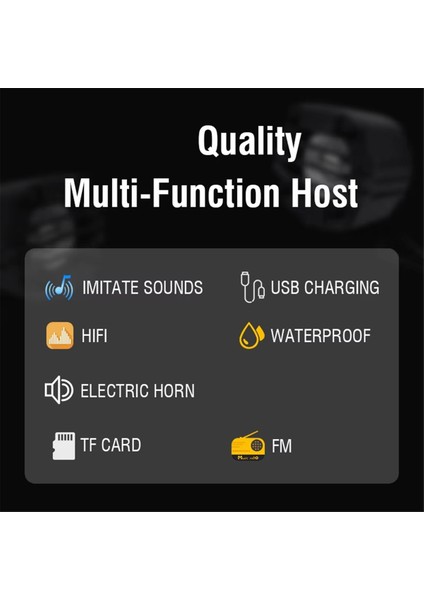 E-Bisiklet Motosiklet Gidonu USB Şarj Ses Bt Ses Anahtarlı Bluetooth Hoparlörlü Çift Korna (Yurt Dışından) fırsatları