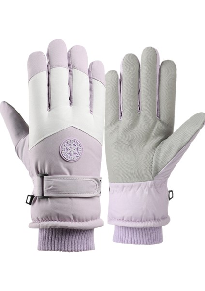 Isıtmalı Eldiven, Erkek ve Kadın Için Kış Dış Mekan Bisikleti Soğuktan Koruyan Dokunmatik Ekran Eldiven (Yurt Dışından)