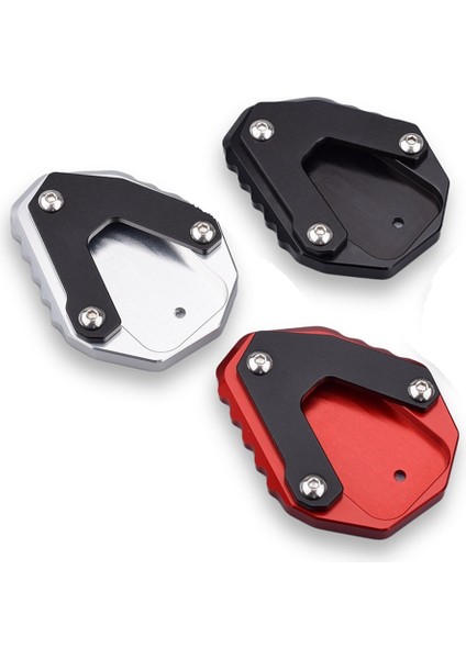 Morini X-Cape 650 650X 2022-2024 Gümüş ve Siyah Için Motosiklet Ayaklık Uzatma Plakası Ayak Yan Ayaklığı Büyütme Pedi (Yurt Dışından) modelleri