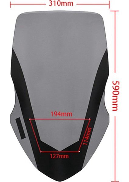 Yamaha NMAX155 NMAX125 Nmax 125 Nmax 155 2016-2018 Ön Cam Kapağı Için Motosiklet Ön Cam Deflektörü (Yurt Dışından) indirimleri