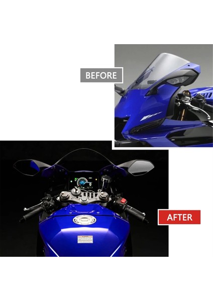 Motosiklet Tur Spor Rüzgarlığı Şeffaf Ön Cam (Yurt Dışından) indirimleri