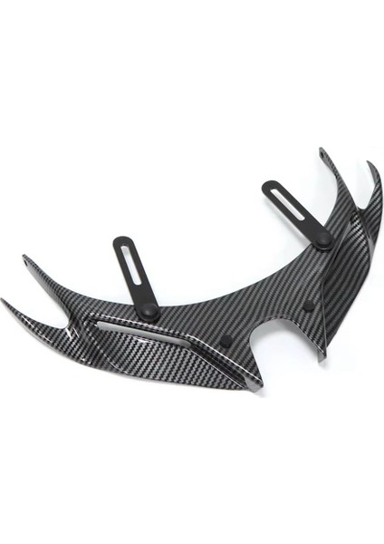 Motosiklet Ön Kaplama Kanatçıkları Aerodinamik Kanat Yan Kanatlar Spoiler Honda Forza 350 NSS350 2023 2024 Karbon Fiber (Yurt Dışından)