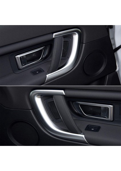 Gümüş Araba Sol Iç Kapı Çekme Tutamak Kapak Trim Değiştirme Land Rover Discovery Sport 2015-2019 LR076101 (Yurt Dışından) modelleri