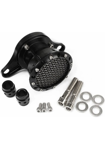 Harley B Için Motosiklet Retro Hava Filtresi Modifiye Cnc Filtresi (Yurt Dışından)