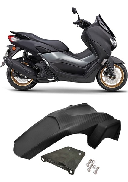Yamaha Nmax 155 Nmax 150 2020 2021 Için Motosiklet Arka Çamurluk Çamurluk Hugger Sıçrama Koruyucu Karbon Fiber Desen (Yurt Dışından) modelleri
