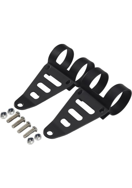 Evrensel 41-43 mm Motosiklet Far Braketleri Far Lambası Tutucu (Yurt Dışından) fırsatları