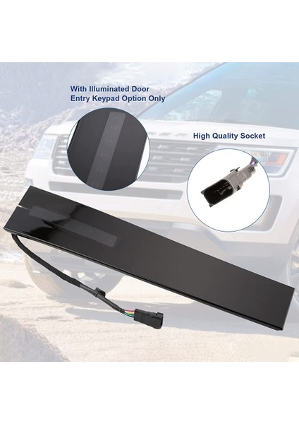 DB5Z-7820555-AC Araç Ön Sol B Sütun Kalıplama Kapı Giriş Tuş Takımı Tuş Takımı Ford Explorer 2011-2019 Için Değiştirme (Yurt Dışından) modelleri