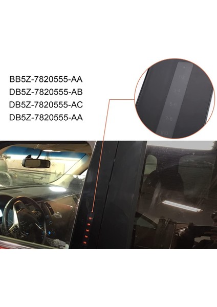 DB5Z-7820555-AC Araç Ön Sol B Sütun Kalıplama Kapı Giriş Tuş Takımı Tuş Takımı Ford Explorer 2011-2019 Için Değiştirme (Yurt Dışından) fırsatları