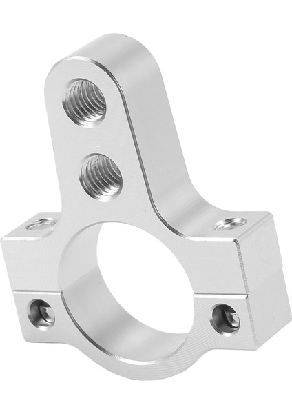 27 mm Alüminyum Direksiyon Amortisörü Çatal Çerçeve Montaj Kelepçesi Braketi Ayak Sabitleyici Motosiklet Bisiklet Modifikasyonu Için Gümüş (Yurt Dışından)