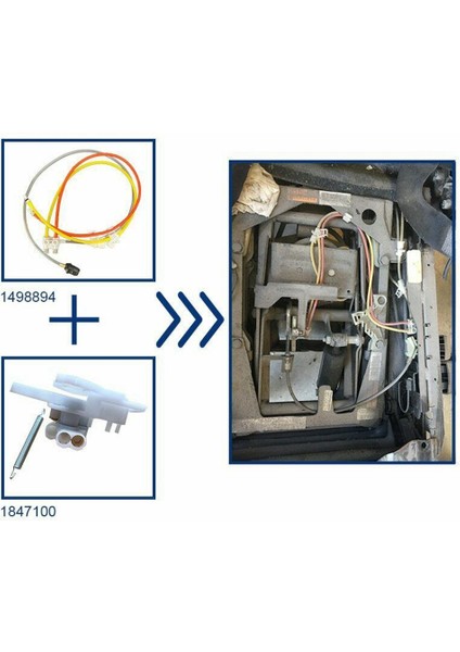 Scania Kamyonu Için Araç Koltuk Kontrol Vanası Ayarlama Valfi Koltuk Hava Boru Onarım Kiti 20748450 1498894 (Yurt Dışından) fiyatları