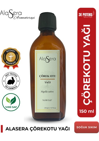Saf Çörekotu Yağı 150 Ml