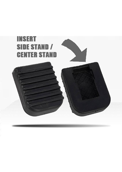 5 Adet Motosiklet Ayak Dayanağı Pedi Ayak Dayanağı Yumuşak Kauçuk Ped Scooter Ayak Dayanağı Taban Plakası Motosiklet Kaymaz Braket Pedi (Yurt Dışından) indirimleri