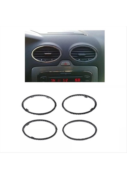 4pcs Araba Gösterge Tablosu Klima Havalandırma Çerçevesi 4M51A014L21BC 4M51A014L21A Ford Focus 2005-2011 Için (Yurt Dışından) indirimleri