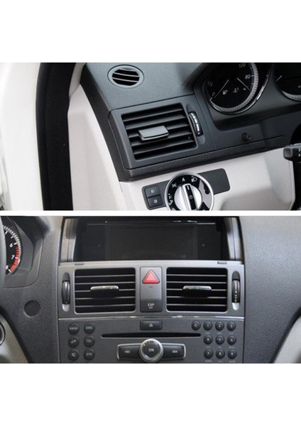 2x Hava Havalandırma Çıkışı Sekmesi Klipsli Onarım Kiti Mercedes-Benz W204 C180 C200 C260 (Yurt Dışından) fiyatları